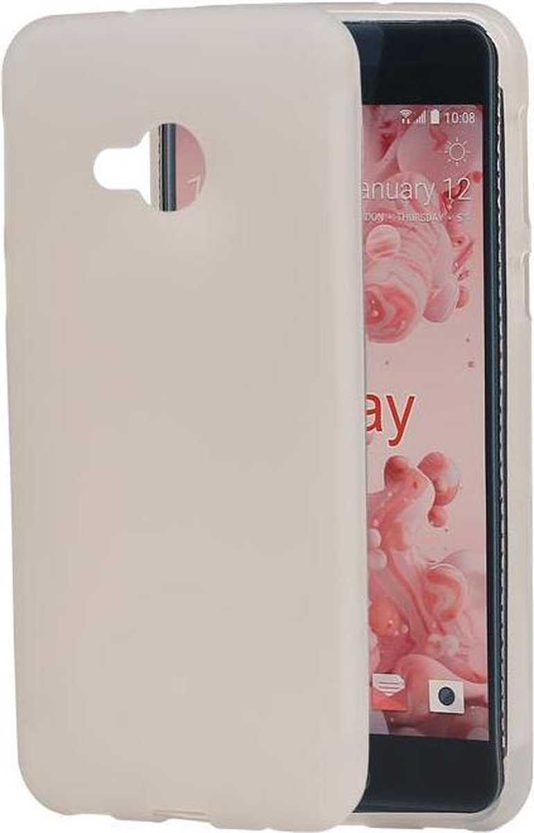 BestCases.nl HTC U Play TPU back case hoesje transparant Wit