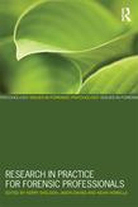 Research in Practice for Forensic Professionals - cover