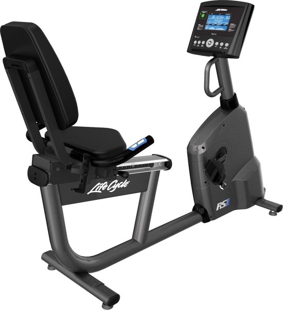 Life Fitness RS1 Ligfiets met Go Console