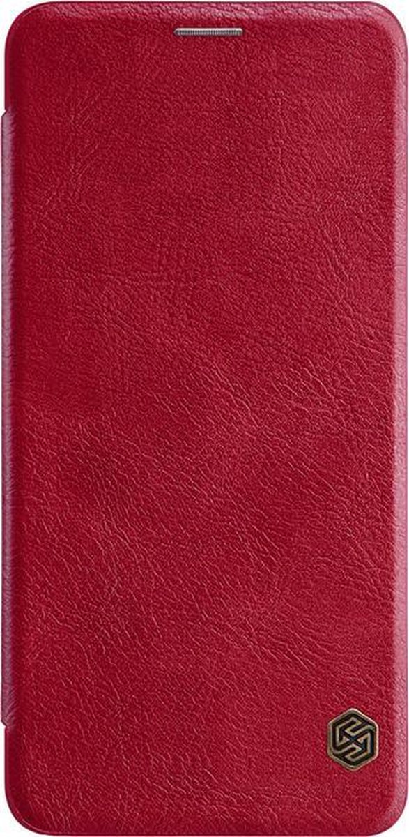 Nillkin Qin PU Leather Book Case voor Samsung Galaxy A9 (2018) - Rood