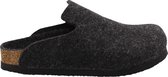 Birkenstock Davos Kids Pantoffels Anthracite Narrow-fit | Grijs | Wolvilt | Maat 30