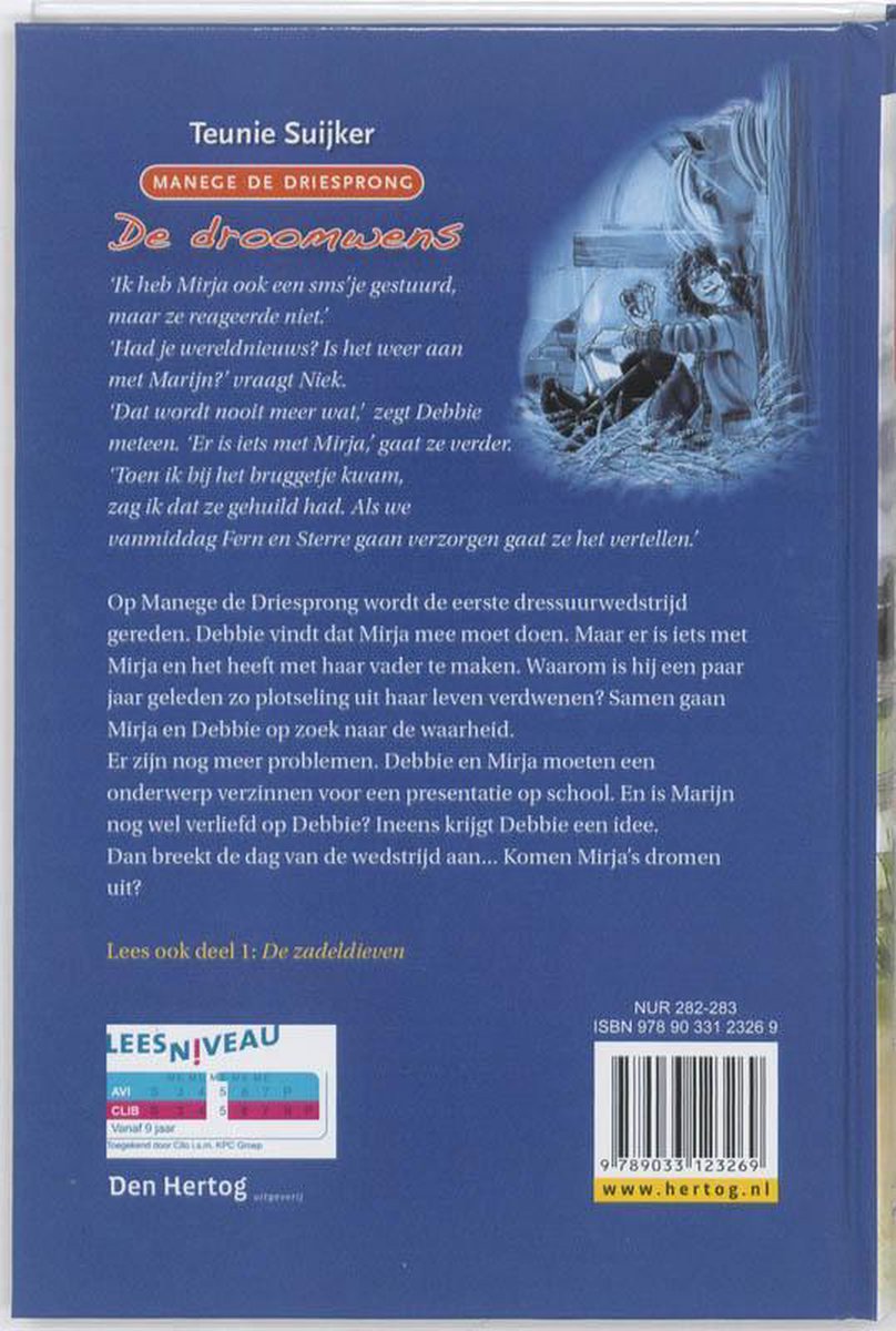 DROOMWENS, DE - back cover