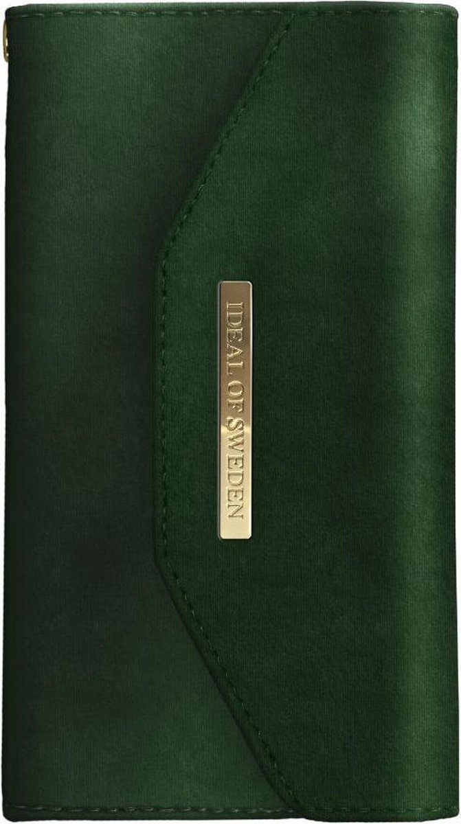 iDeal of Sweden Mayfair Clutch Velvet Green iPhone X / Xs