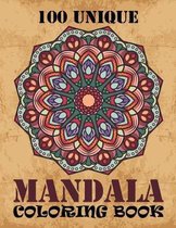100 Unique Mandala Coloring Book