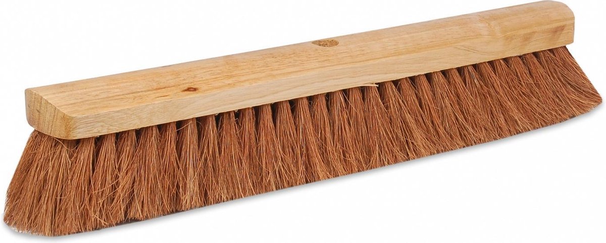 Zaalveger hout kokos 50cm - 10120239