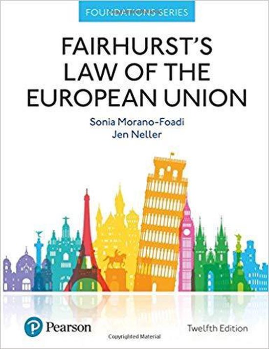 Fairhurst's Law of the European Union | 9781292218663 | Sonia Morano ...
