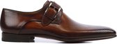 Magnanni Instappers Heren - Gespschoenen / Herenschoenen - Leer - 22021 - Cognac - Maat 39