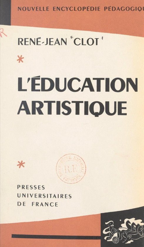 L'éducation artistique - cover