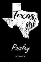 Texas Girl - Paisley - Notebook