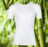 Boru Bamboo T-shirt ronde hals - wit - 3-pack - M