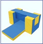 Basis Gymnastiek Set - Speel, Bouw & Zit schuim blokken / kussens / elementen / foam