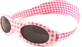 Banz - UV-beschermende zonnebril voor kinderen - Bubzee - Roze geblokt - maat Onesize (2-5yrs)