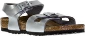 Birkenstock Rio Slippers - Maat 33 - Meisjes - zilver