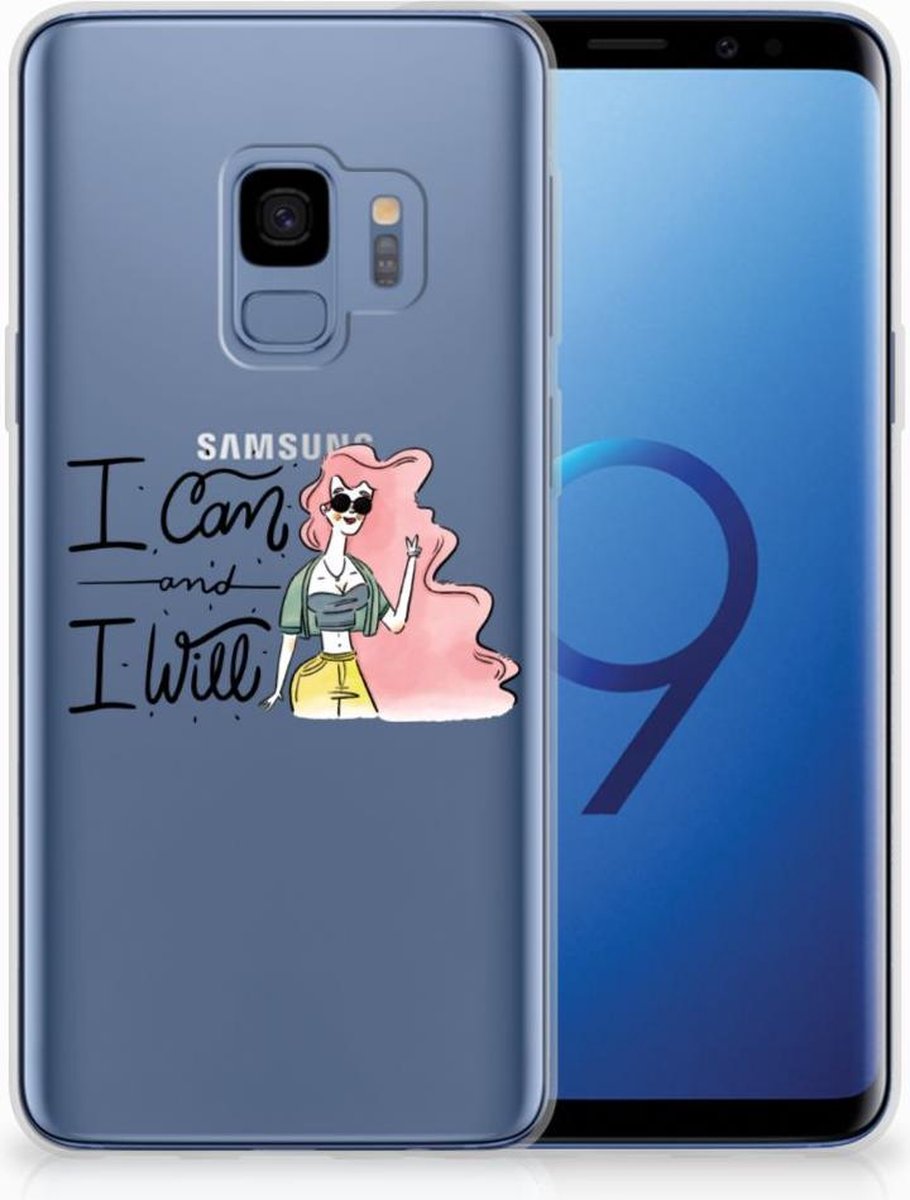 Samsung Galaxy S9 Telefoonhoesje met Naam i Can