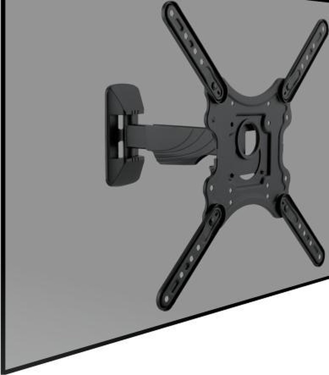 Cavus WME101 Universele TV muurbeugel - Ophangbeugel voor 23-55" TV's - max. 35kg - Full motion beugel