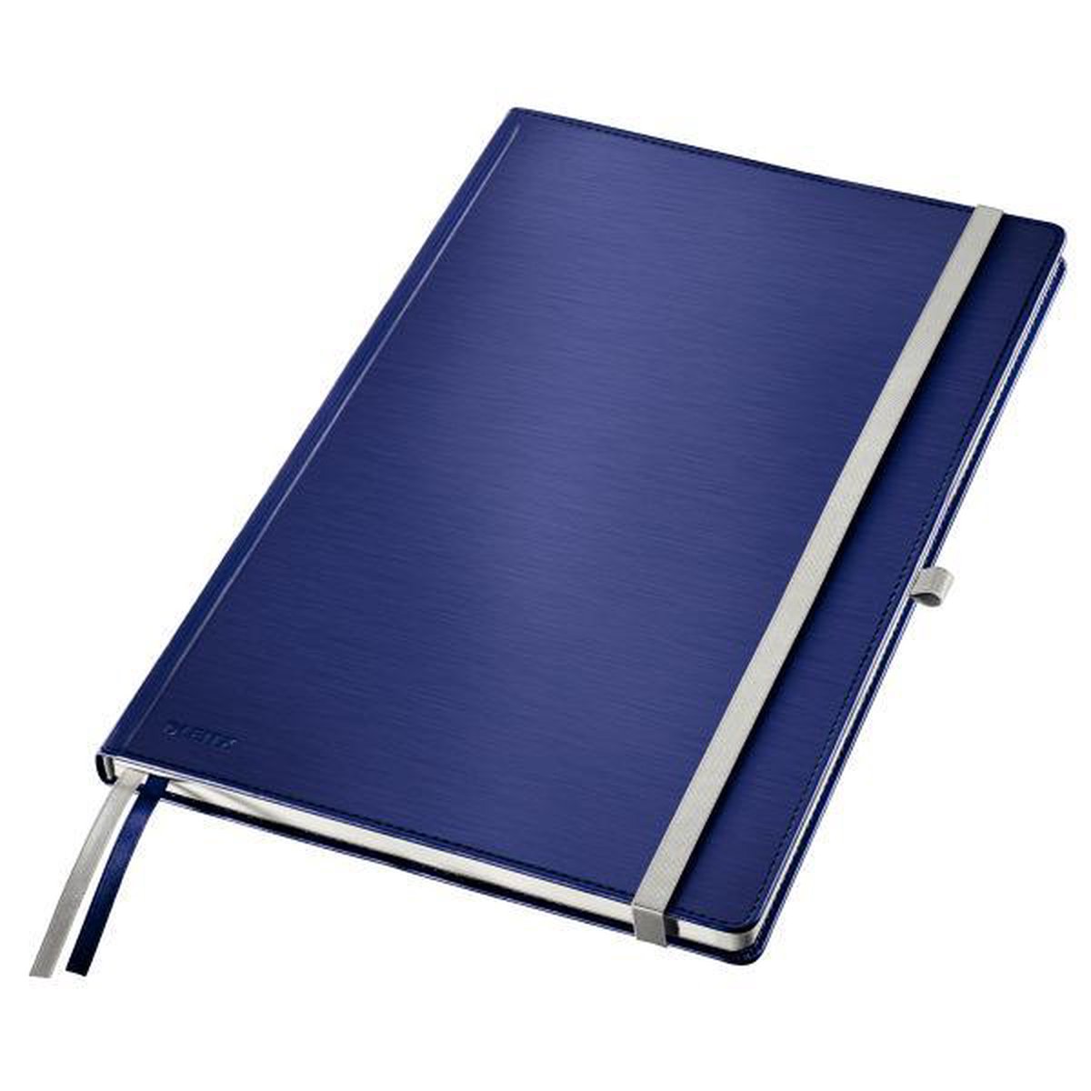Leitz Style Notitieboek met Harde Kaft - A4 - Gelijnd - Blauw