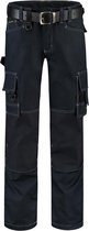 Tricorp worker / werkbroek canvas met cordura navy TWC2000 maat 47