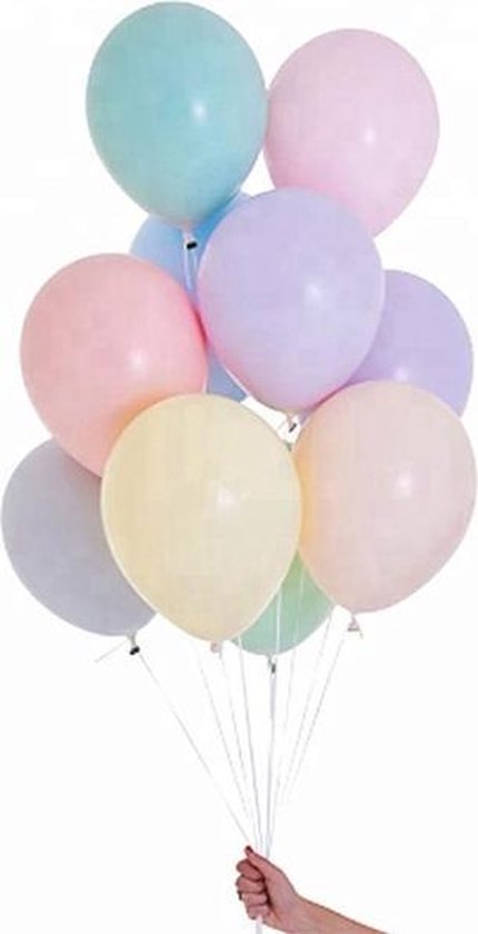Ballonnen pastel dusk rose MINI | zak 50 stuks