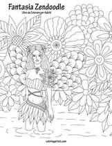 Fantasia Zendoodle Libro da Colorare per Adulti 1