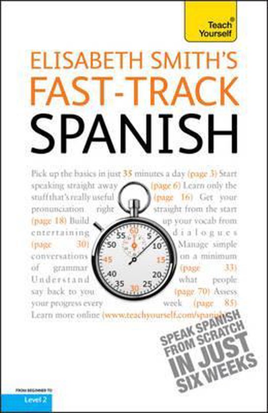 FastTrack Spanish, Elisabeth Smith 9781444100303 Boeken