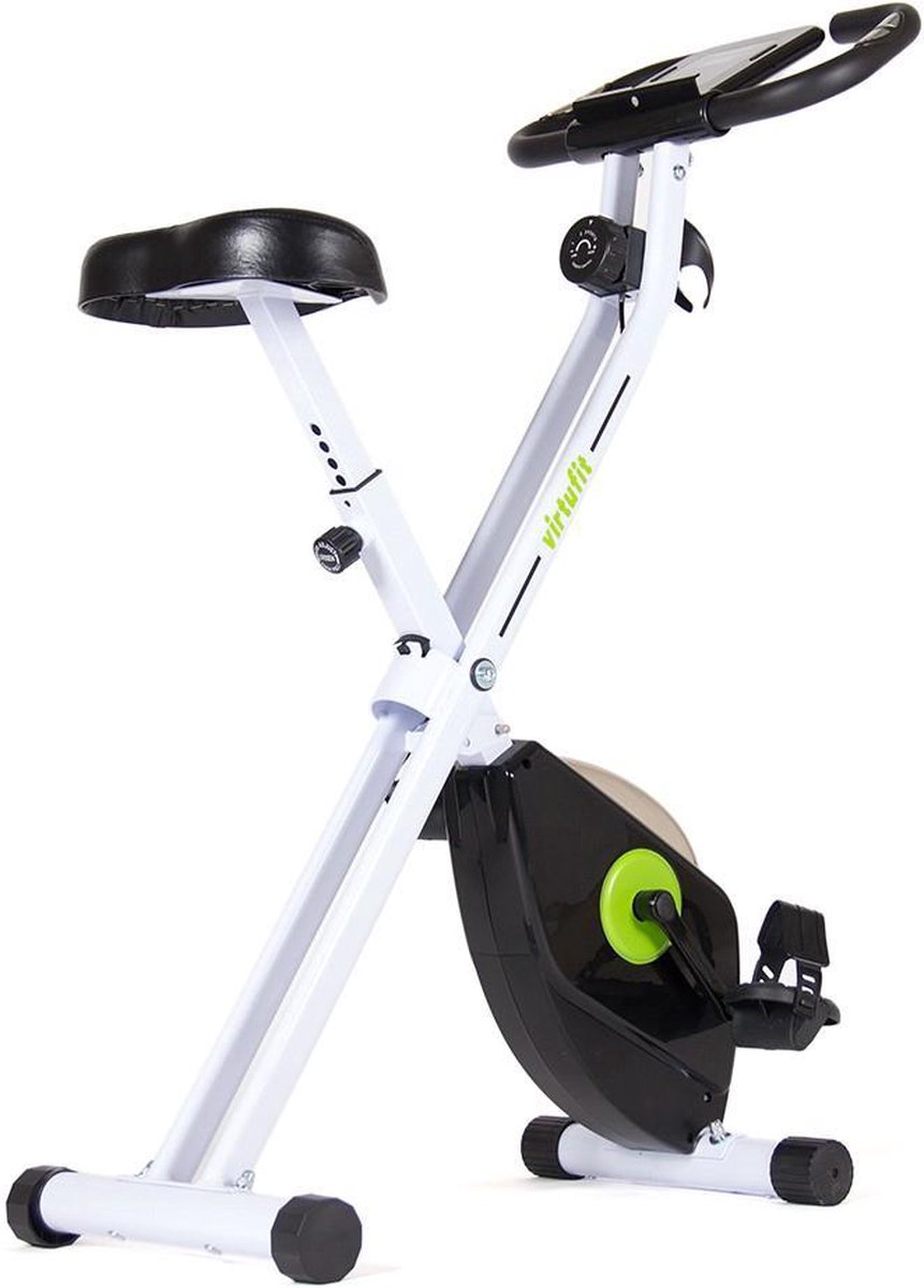Soms soms Ga terug links Hometrainer - VirtuFit iConsole Opvouwbare Home trainer - Fitness fiets -  Stoelfiets | bol.com