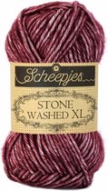 10 x Scheepjes Stone Washed XL Garnet (850)