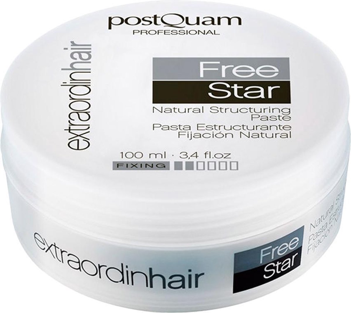 Postquam Haircare Extraordinhair Free Star Natural Structuring Paste 100 Ml