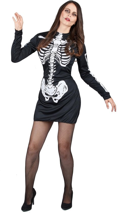 Déguisement squelette d'Halloween pour femme - Habiller des vêtements - Taille  unique" | bol.com