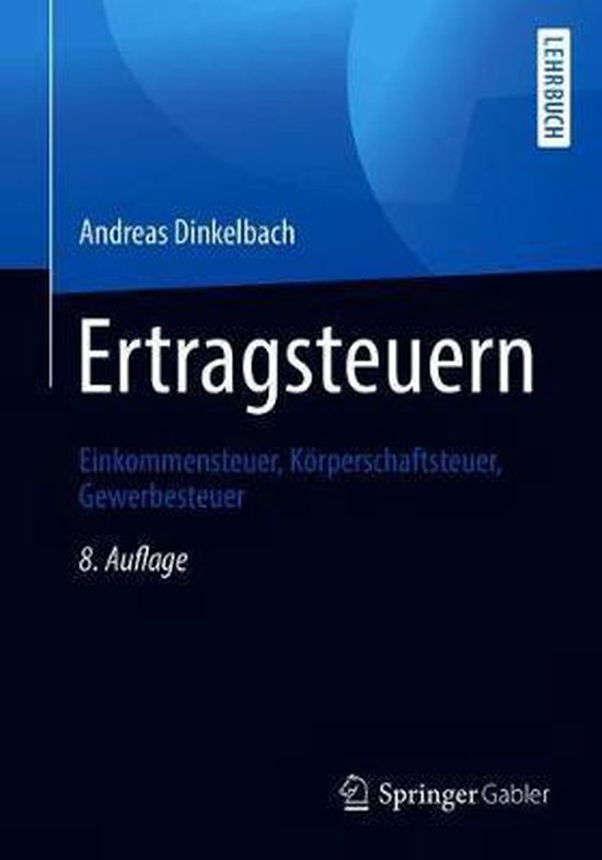 Ertragsteuern - cover