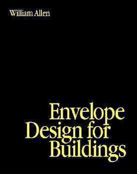 Envelope Design for Buildings, William Allen | 9780750628549 | Boeken | bol