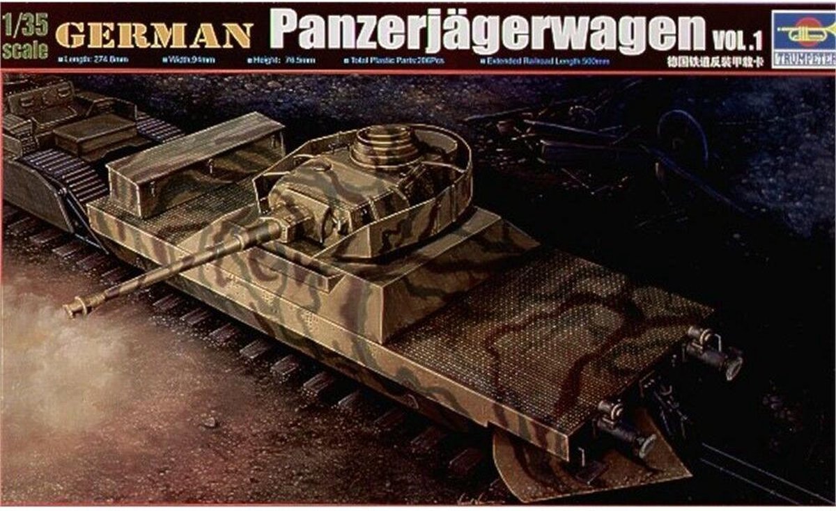 Trumpeter Model Kit 1:35 German Panzer Hunter Car Vol. 1