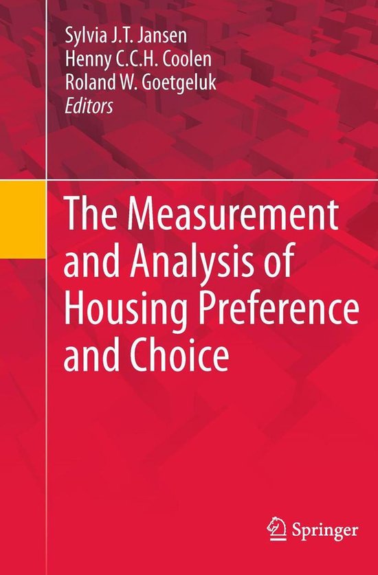 The Measurement and Analysis of Housing Preference and Choic ... - cover