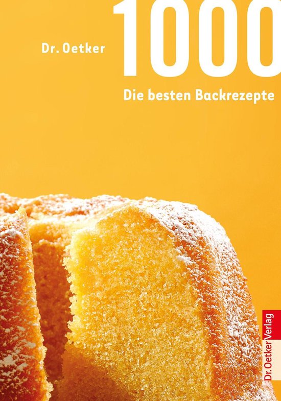 1000 - Die besten Backrezepte - cover