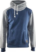 Blåkläder 3399-1157 Hooded Sweatshirt Limited Melange Blue/Grey maat XL