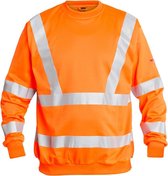 F. Engel 8011-228 EN 20471 Sweatshirt Oranje maat M