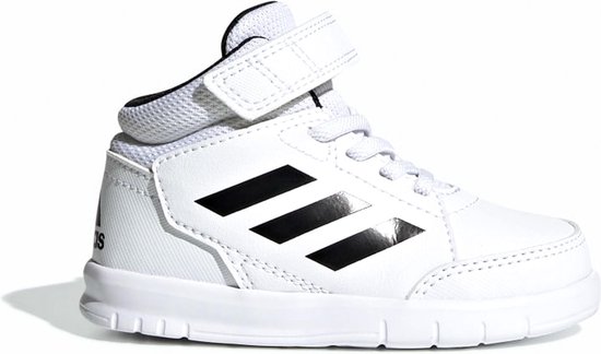 Verslaggever Dempsey verlangen adidas Sneakers - Maat 24 - Unisex - wit/zwart | bol.com