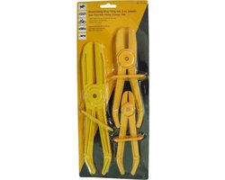 Waterslang stop tang set plastic
