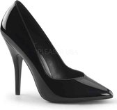 EU 40 = US 10 | SEDUCE-420V | 5 Kitten Heel Classic Pointed Toe Pump