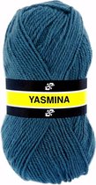 SCHEEPJES YASMINA  1125 Blauw. PAK MET 25 BOLLEN a 40 GRAM.