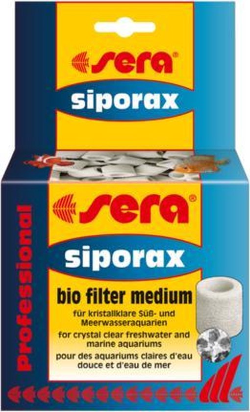 Sera siporax professional 500 ml optimaal filtermateraal