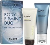 AHAVA Verstevigende Duo - Stimuleert Bloedsomloop & Verbeterde Huidsteunheid | Vegan & Vrij van Alcohol en Parabenen | Bodycreme & shaper | Luxe huidverzorging voor mannen & vrouwen - Set van 2