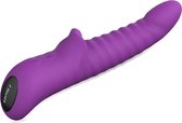 Aurora – Roterende vibrator – 100% Waterdicht - USB oplaadbaar - 22 cm - Paars