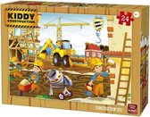 Kinderpuzzel CONSTRUCTION SITE 50 Stukjes