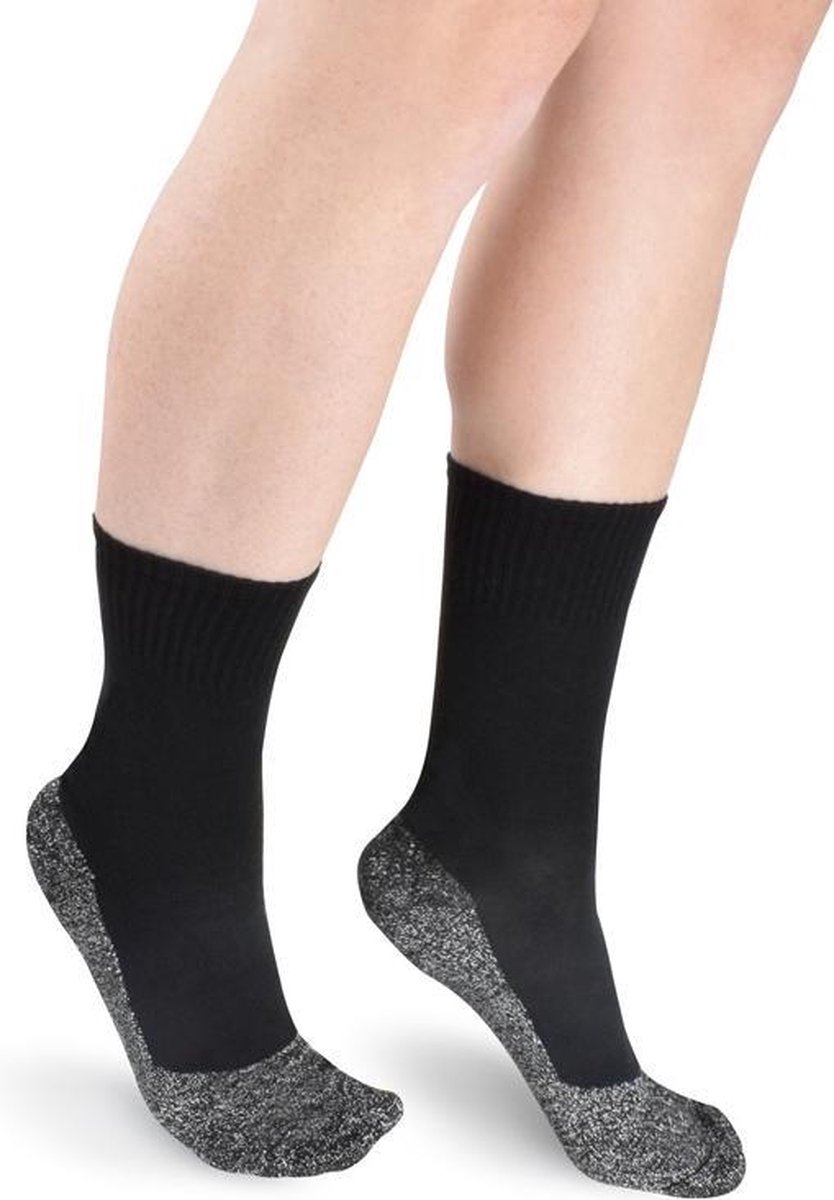 Thermo sokken dames - thermosokken heren met vezels - (L/XL | bol.com