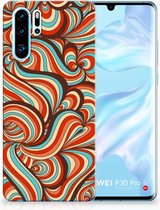 TPU Silicone Bumper pour Huawei P30 Pro Coque Téléphone Rétro