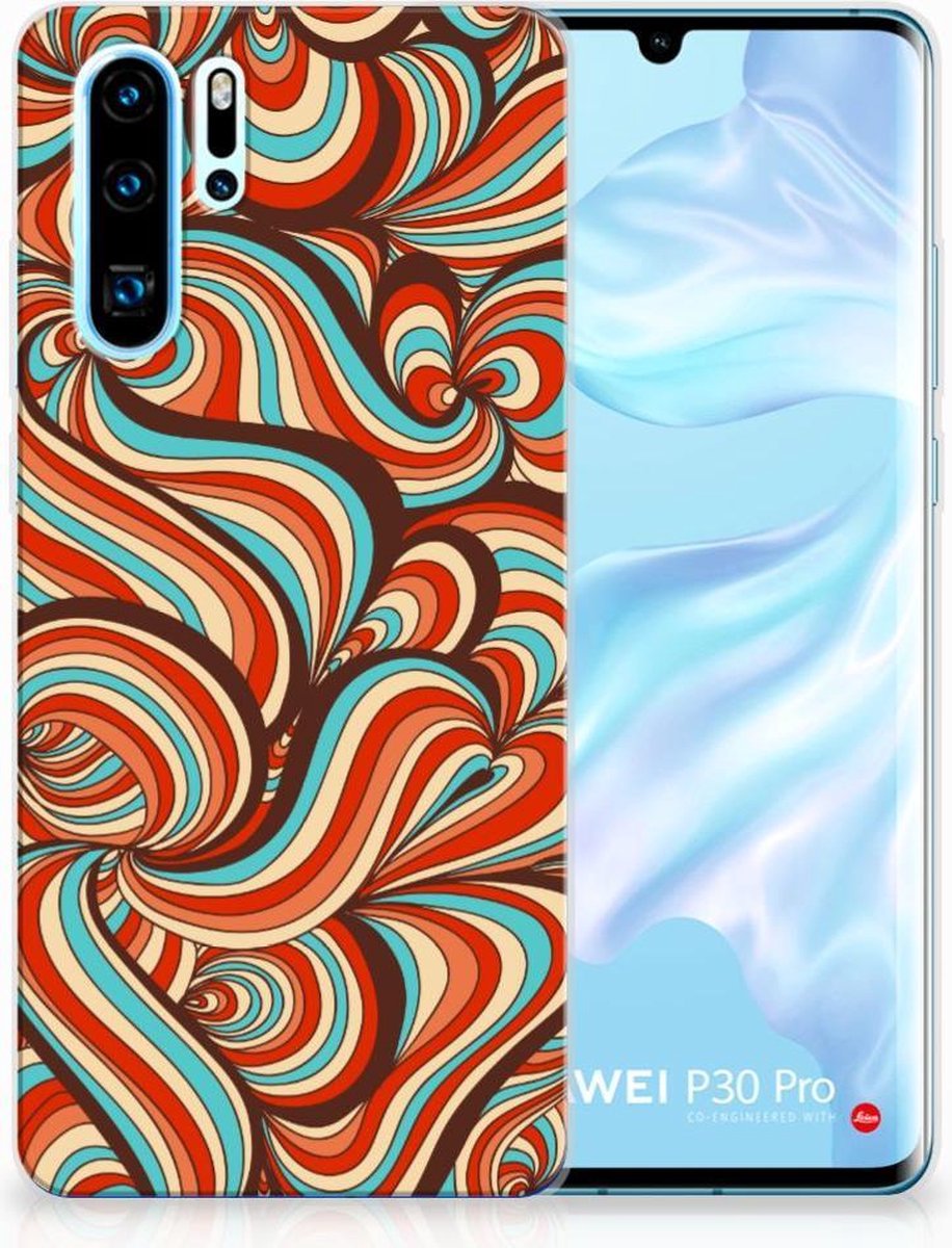 Back Cover voor Huawei P30 Pro Hoesje maken Retro