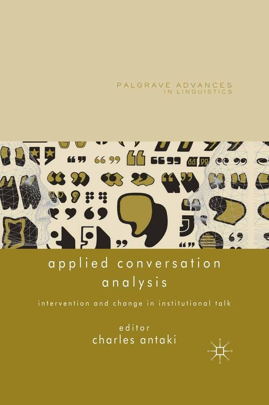 Education (R0) - Applied Conversation Analysis - cover