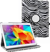 Xssive Tablet Hoes - Case - Cover 360° draaibaar voor Samsung Galaxy Tab S 8,4 inch T700 T701 T705 - Zebra