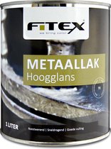 Fitex-Metaallak-Hoogglans-Bentheimergeel G0.08.84 1 liter