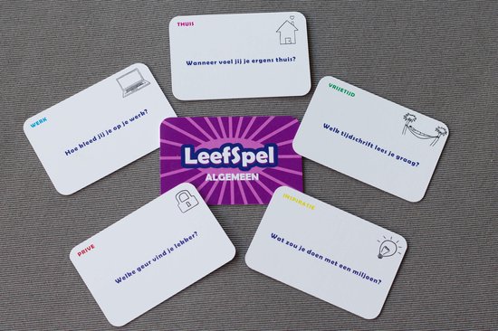 Leefspel - Leer Jezelf en Elkaar Beter Kennen | bol